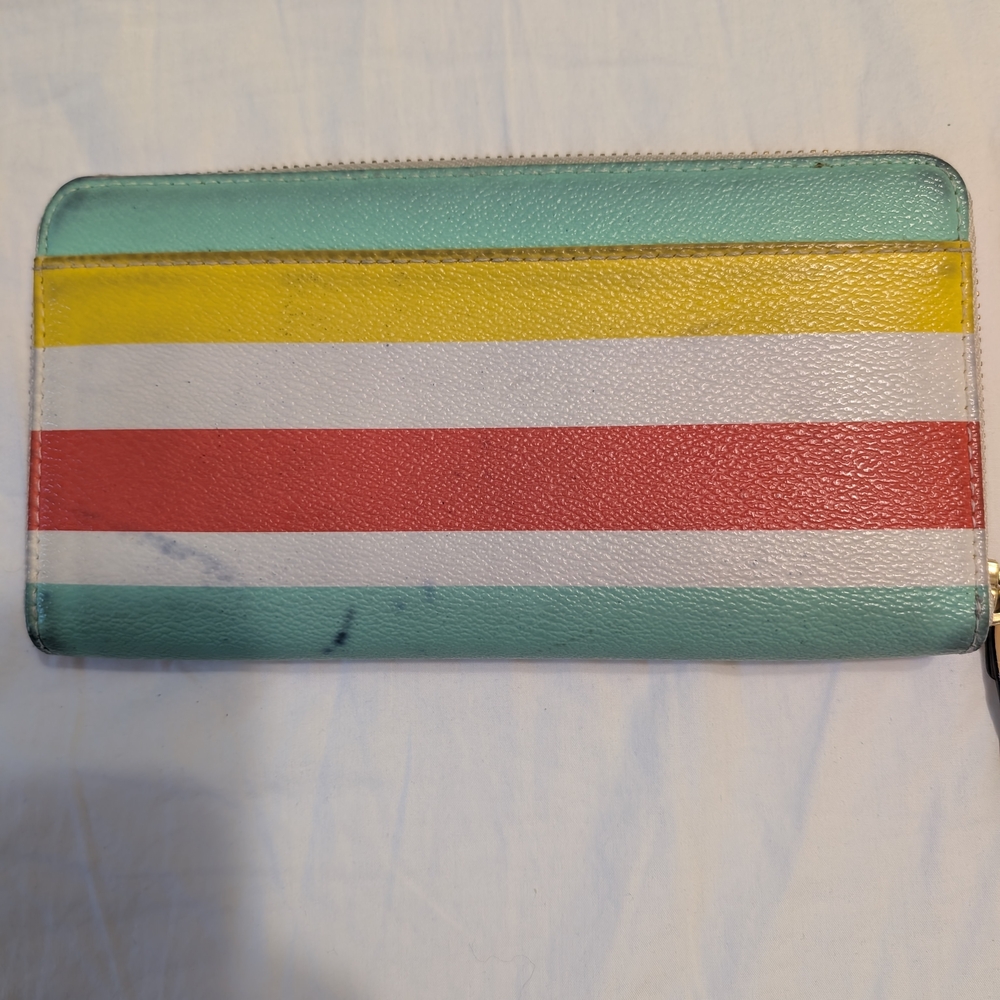 Colorful Striped Wallet - Picture 4 of 13